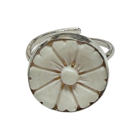 Ring Mandile 1922 Woman Cammei  in Silver Conchiglia 2MANCM15.3 - 2MANCM15.3